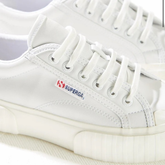 SOLD NWOT Superga 2630 Stripe Sneaker Platform - Picture 3 of 10